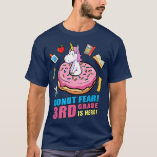 T-shirt Les Filles Prêtes Pour Le 3E Grade Retour À L'Écol
