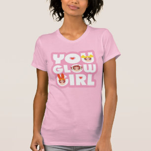T-shirt Les filles puissantes : La Fille Lumineuse