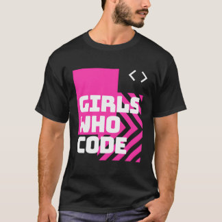 T-shirt Les Filles Qui Codent Comme Une Fille Programmeuse