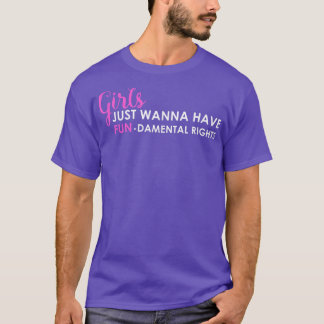 T-shirt Les filles veulent avoir des droits fondamentaux24