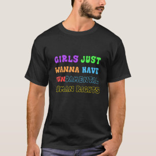 T-shirt Les filles veulent avoir des droits fondamentaux 1