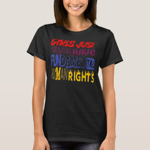 T-shirt Les filles veulent avoir des droits fondamentaux 7