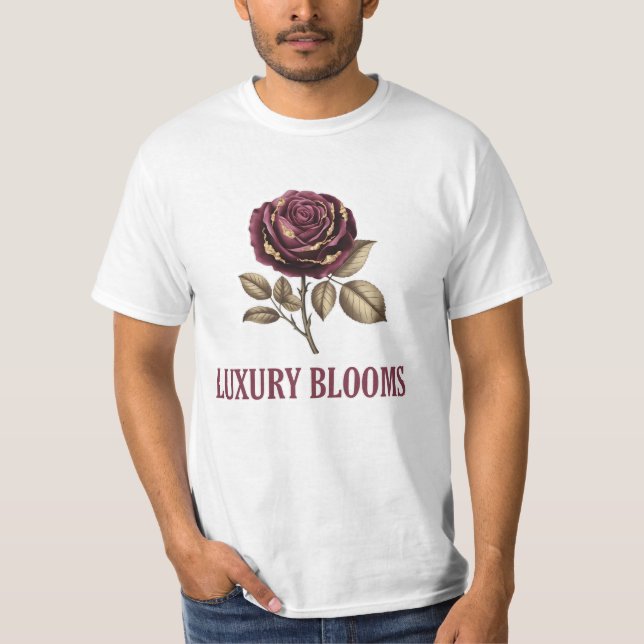 T-shirt Les fleurons de luxe (Devant)