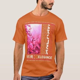 T-shirt Les fleurs de cerises japonaises Sakuras Tree Art
