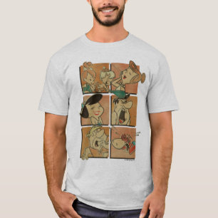 T-shirt Les Flintstones et les blocailles des Flintstones