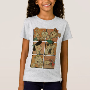 T-Shirt Les Flintstones et les blocailles des Flintstones