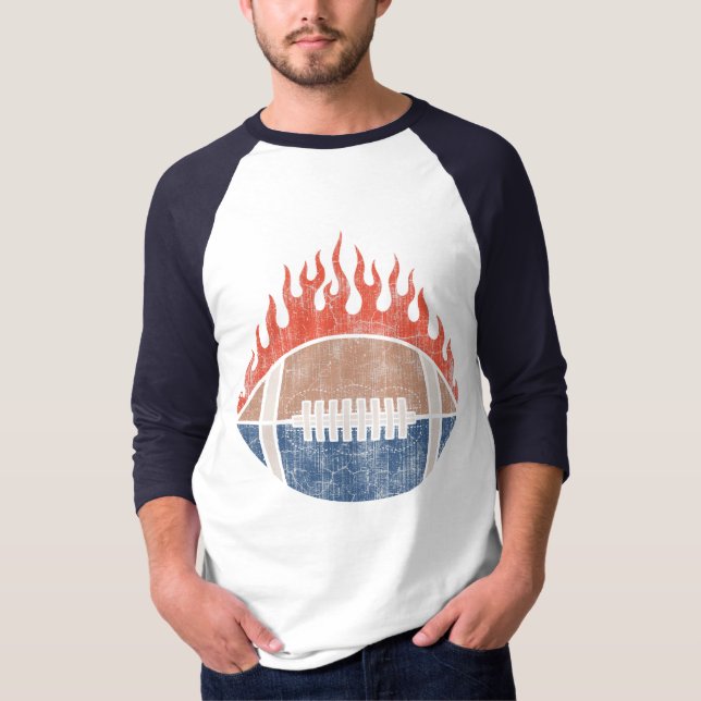 T-shirt Les football du feu (Devant)