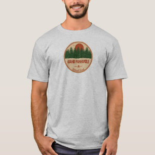T-shirt Les Forêts Nationales Idaho Panhandle