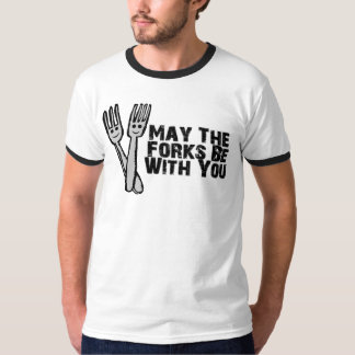 T-shirt Les fourchettes soient avec vous