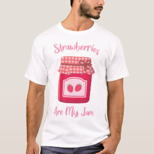 T-shirt Les fraises sont ma confiture