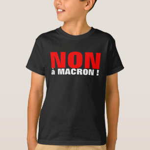T-shirt Les Francais choisissent le NON - Chemise pour enf