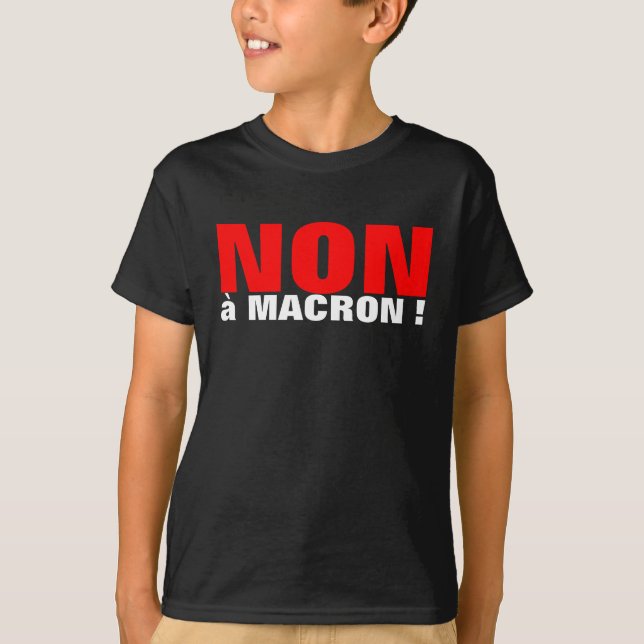 T-shirt Les Francais choisissent le NON - Chemise pour enf (Devant)