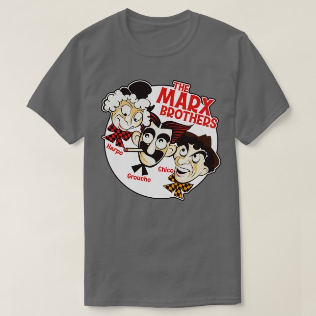 T-shirt Les frères Marx (Design devant)