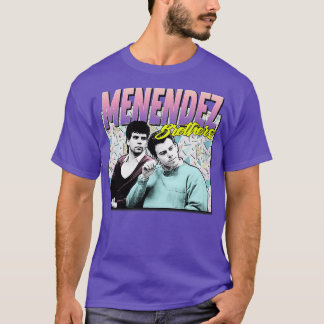 T-shirt Les frères Menendez 90s Styled Retro Graphic Des