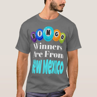 T-shirt Les Gagnants De Bingo Sont De La Nouvelle Soirée D