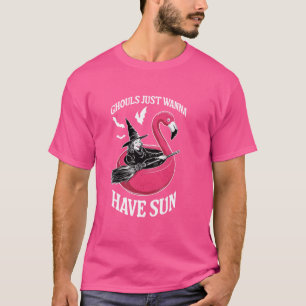 T-shirt Les Gâles Veux Juste Avoir Une Sorcière Soleil Sur