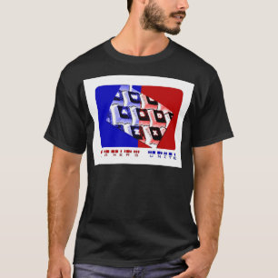 T-shirt Les Gamers unissent - la pièce en t visuelle de