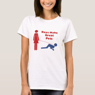 T-shirt Les garçons font à de grands animaux familiers l