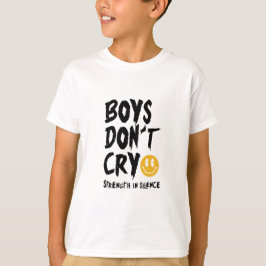 T-shirt Les garçons ne pleurent pas