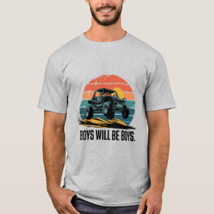 T-shirt Les garçons seront les garçons : Dune Buggy Advent