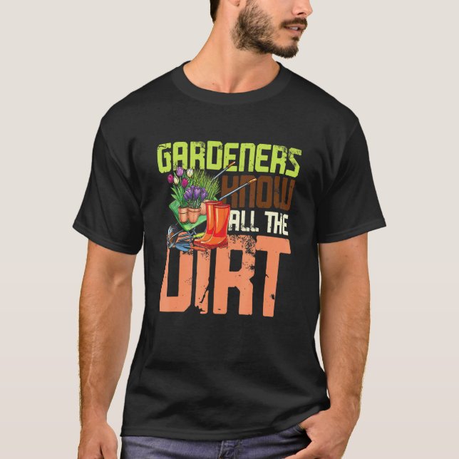 T-shirt Les Gardiens Connaissent Tout Le Sale (Devant)