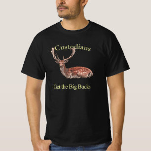T-shirt Les gardiens obtiennent les gros os sombres