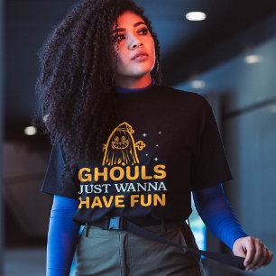 T-shirt Les Gars Veux Juste S'Amuser ! Halloween