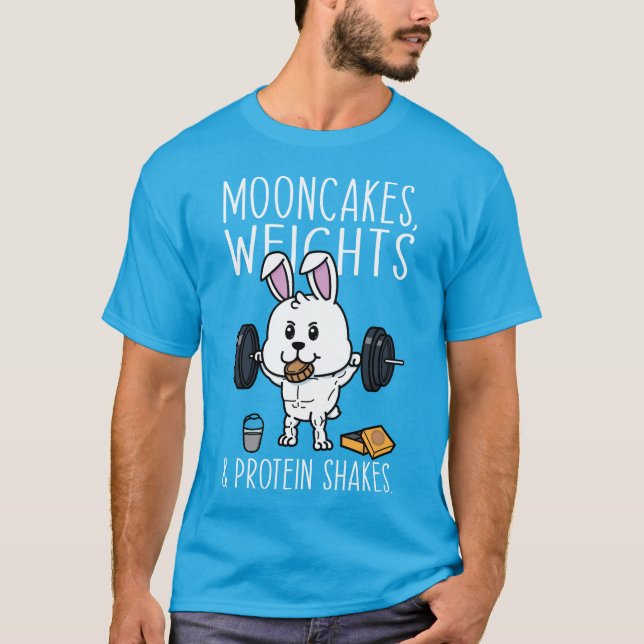 T-shirt Les gâteaux de lait, les poids et les tremblements (Devant)