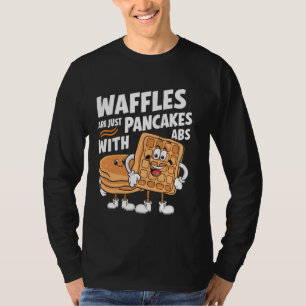 T-shirt Les gaufres ne sont que des crêpes avec ABS
