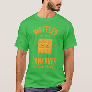 T-shirt Les gaufres sont juste des amis de pâtisserie de c