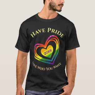 T-shirt Les gays LGBTQ ont la fierté Mois Amour que vous 