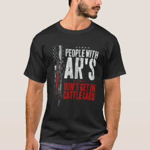 T-shirt Les Gens Avec Ar's Ne Montent Pas Dans Les Wagons