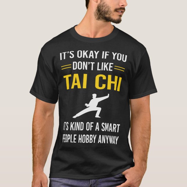 T-shirt Les gens intelligents Tai Chi (Devant)