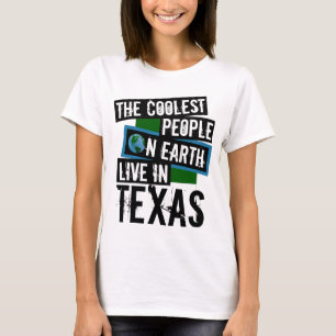 T-shirt Les gens les plus froids de la planète vivent au T
