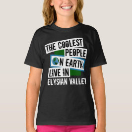 T-shirt Les gens les plus froids de la planète vivent dans