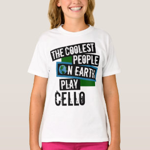 T-shirt Les gens les plus froids de la Terre Jouent au Cel