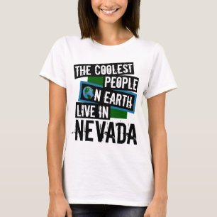 T-shirt Les gens les plus froids de la Terre vivent au Nev