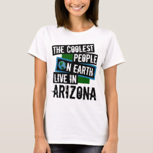 T-shirt Les gens les plus froids de la Terre vivent en Ari