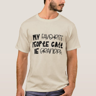 T-shirt Les gens préférés du cool appellent l'art du mot g