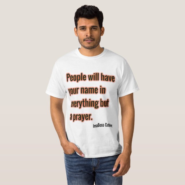 T-shirt Les Gens Vont Chirer (Devant entier)