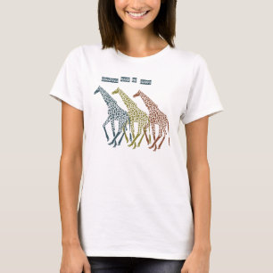 T-shirt Les girafes me rendent heureux