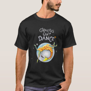 T-shirt Les girafes ne peuvent pas danser drôle pour les h