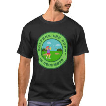 Les golfeurs sont nés en décembre design alternati