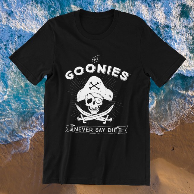 T-shirt Les Goonies "Ne jamais dire mourir" Pirate Badge (Créateur téléchargé)