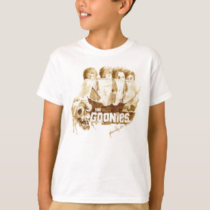 T-shirt Les Goonies Pirate Ship Aquarelle Graphique