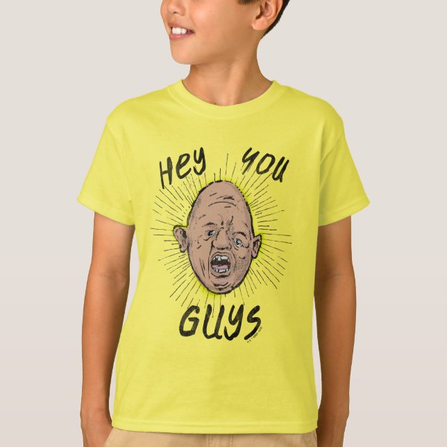 T-shirt Les Goonies Sloth Doodle "Hey les gars" (Devant)