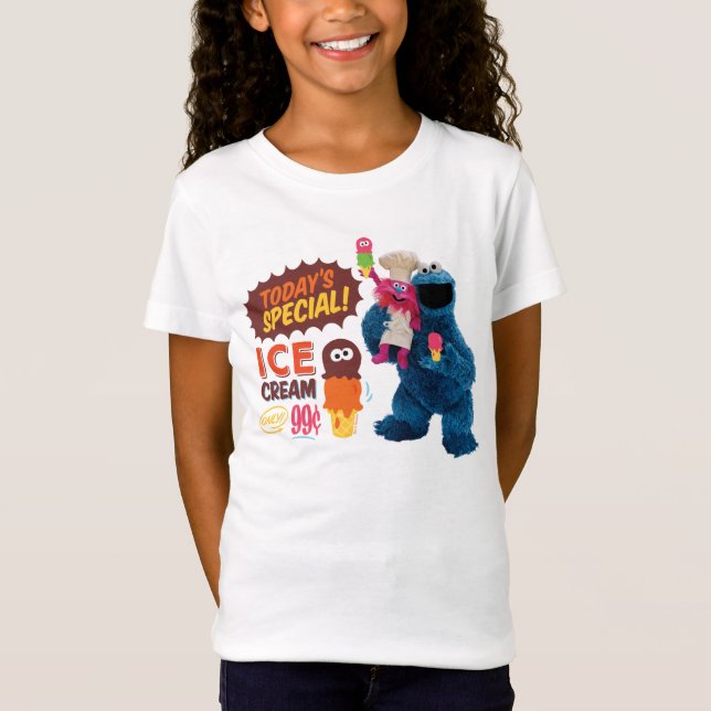 T-Shirt Les gourmands de Monster | Spécial d'aujourd'hui (Devant)