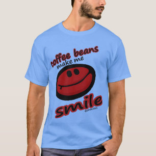 T-shirt les grains de café m'incitent à sourire