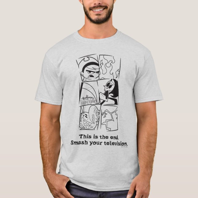 T-shirt Les Grandes Aventures de Billy & Mandy - La Fin (Devant)
