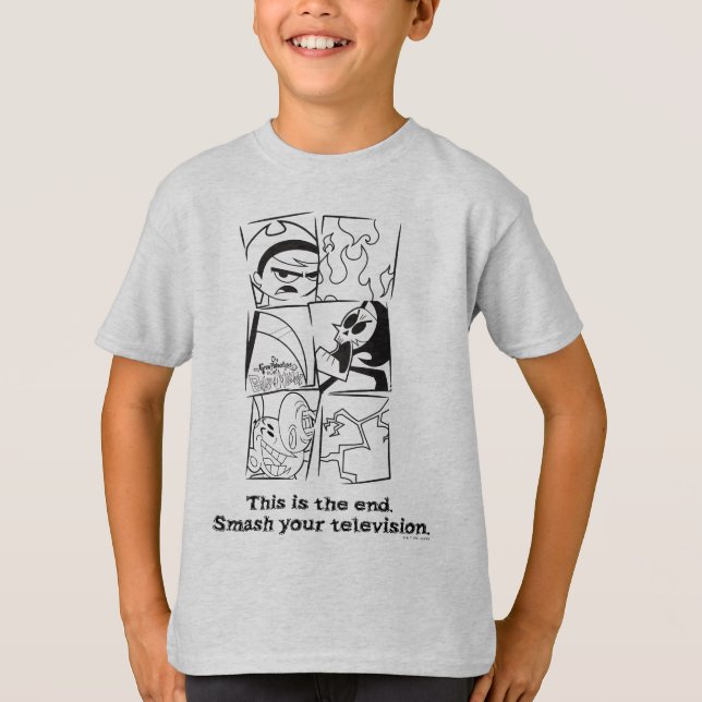 T-shirt Les Grandes Aventures de Billy & Mandy - La Fin (Devant)